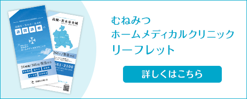 むねみつホームメディカルクリニックリーフレット 詳しくはこちら